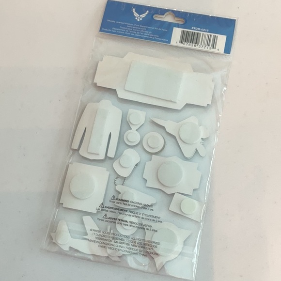 Air Force Scrapbook Paper & Stickers Bundle - Picture 10 of 11